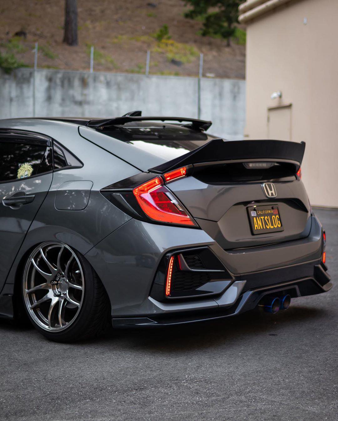 Sequential Rear Fog Lights for 2016-2021 Honda Civic Hatch
