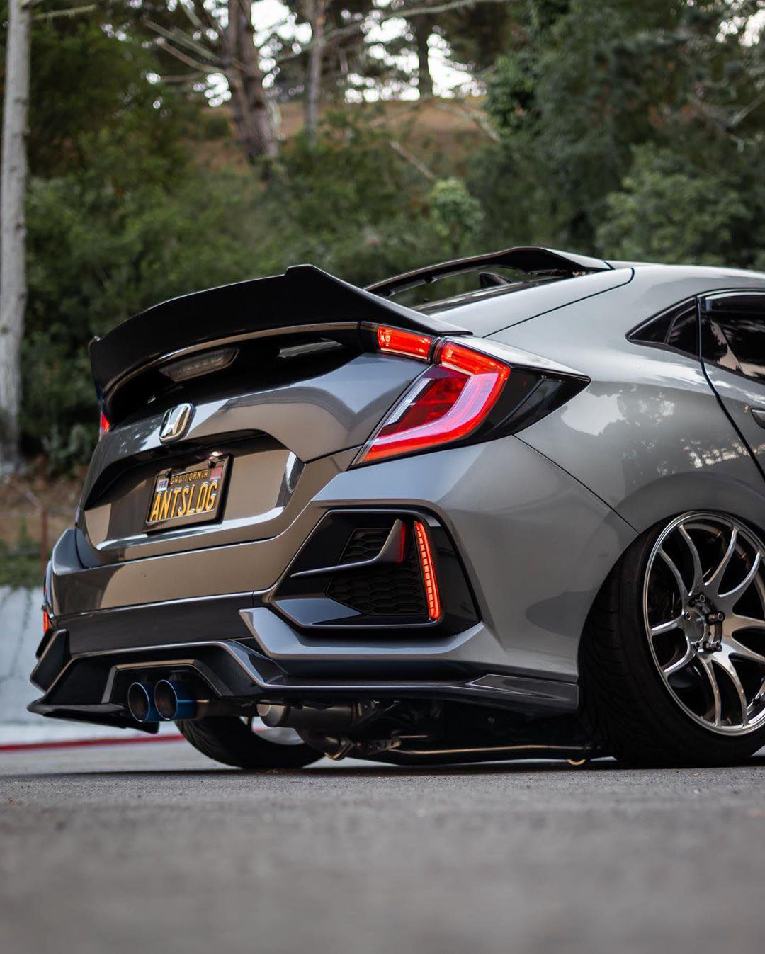 Sequential Rear Fog Lights for 2016-2021 Honda Civic Hatch