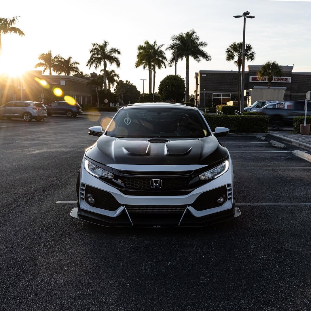 Type R Style Front Bumper V1 for 2016-2021 Honda Civic