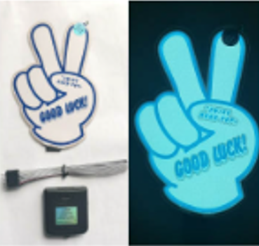 Good Luck LED Sticker