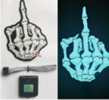 Finger LED Sticker