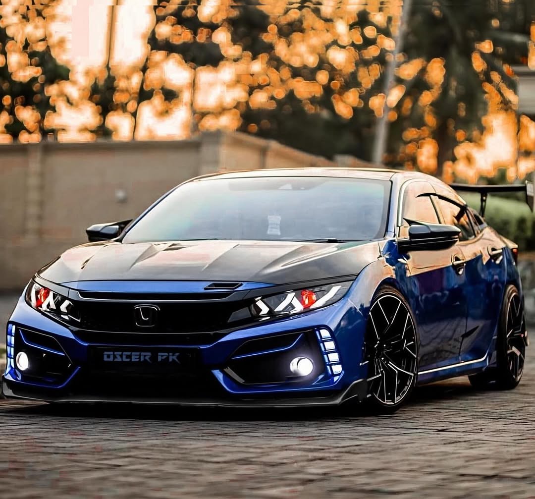 Type R Style Front Garnish Lights for 2016-2021 Honda Civic
