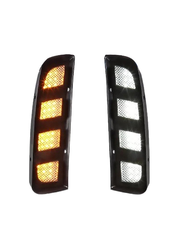 Type R Style Front Garnish Lights for 2016-2021 Honda Civic
