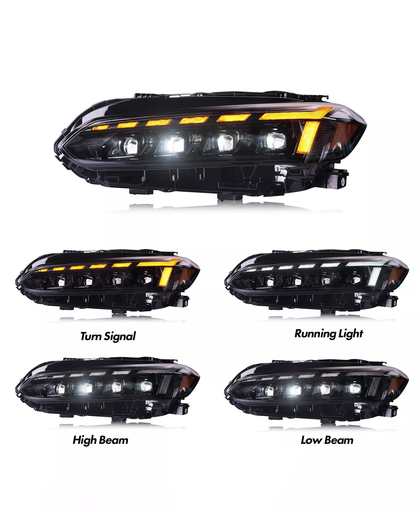 UMS v2 Sequential LED Headlights for 2022+ Honda Civic