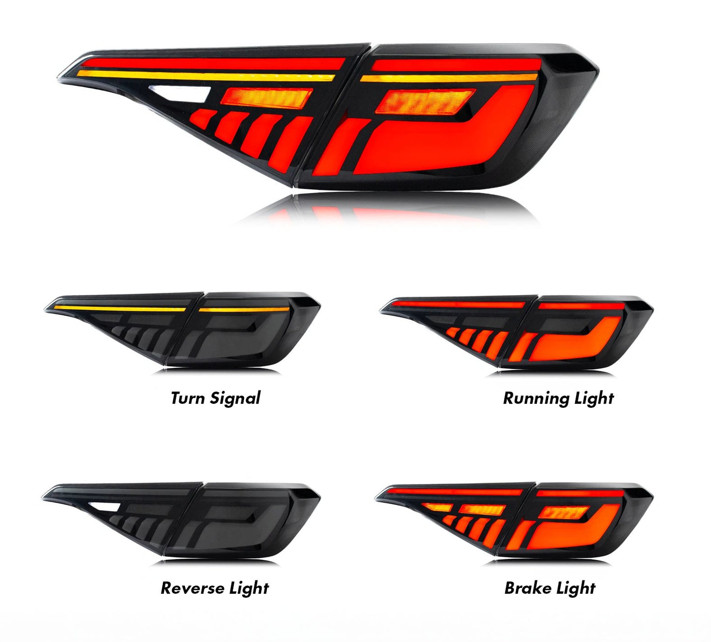 UMS v2 LED Taillights for 2022+ Honda Civic Sedan
