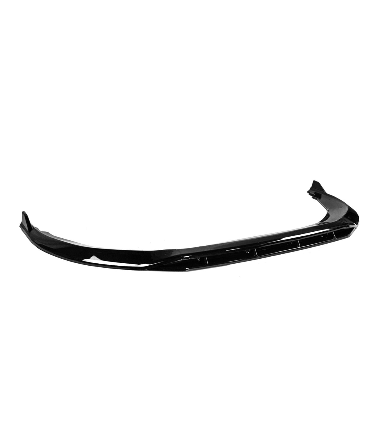 Double-deck V1 front lip in gloss black polyurethane (7)