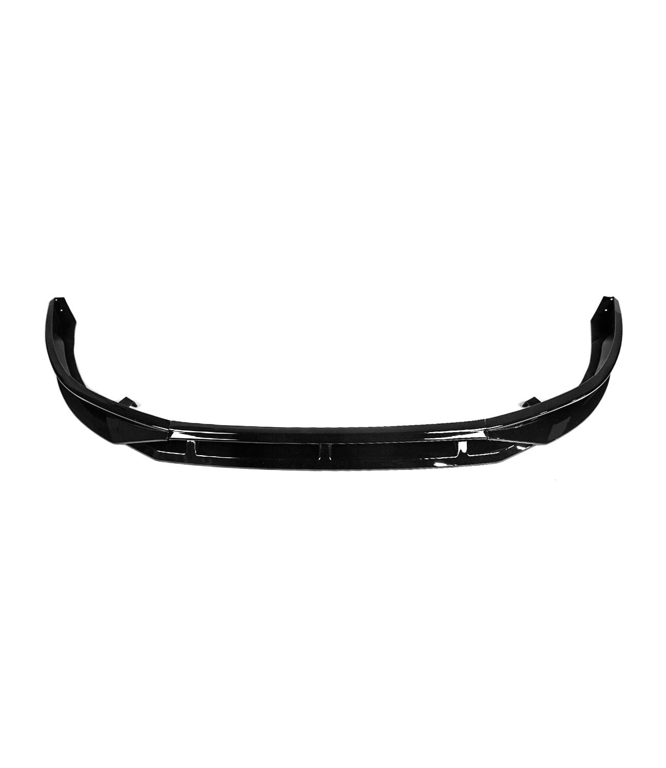 Gloss black 4-piece front lip kit for Honda Accord (4)