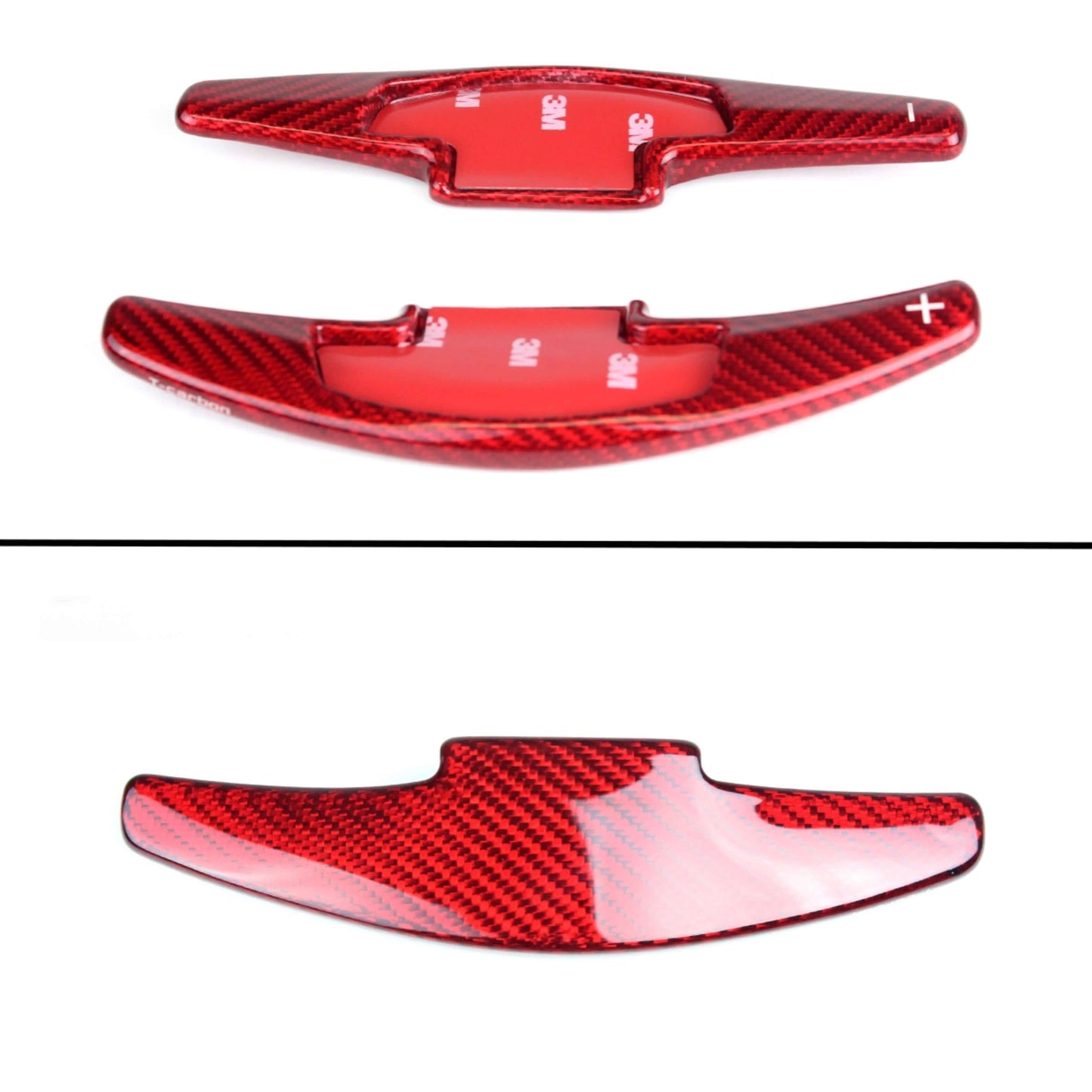 Carbon fiber steering wheel paddle shifters (4)