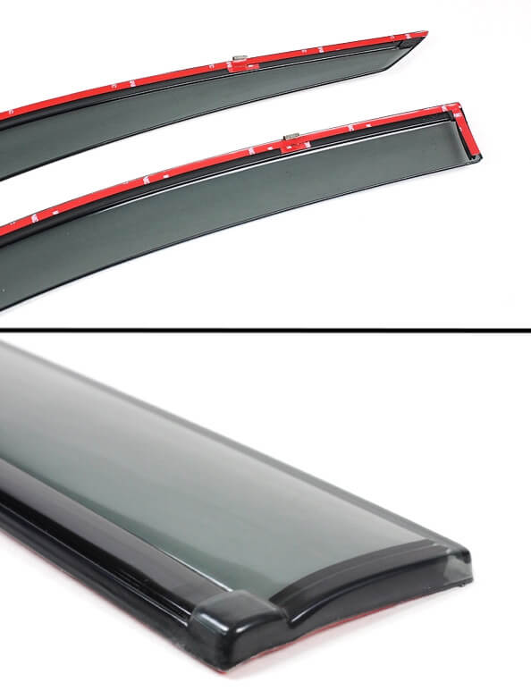 Window visors mounted on 2018-2022 Honda Accord (8)