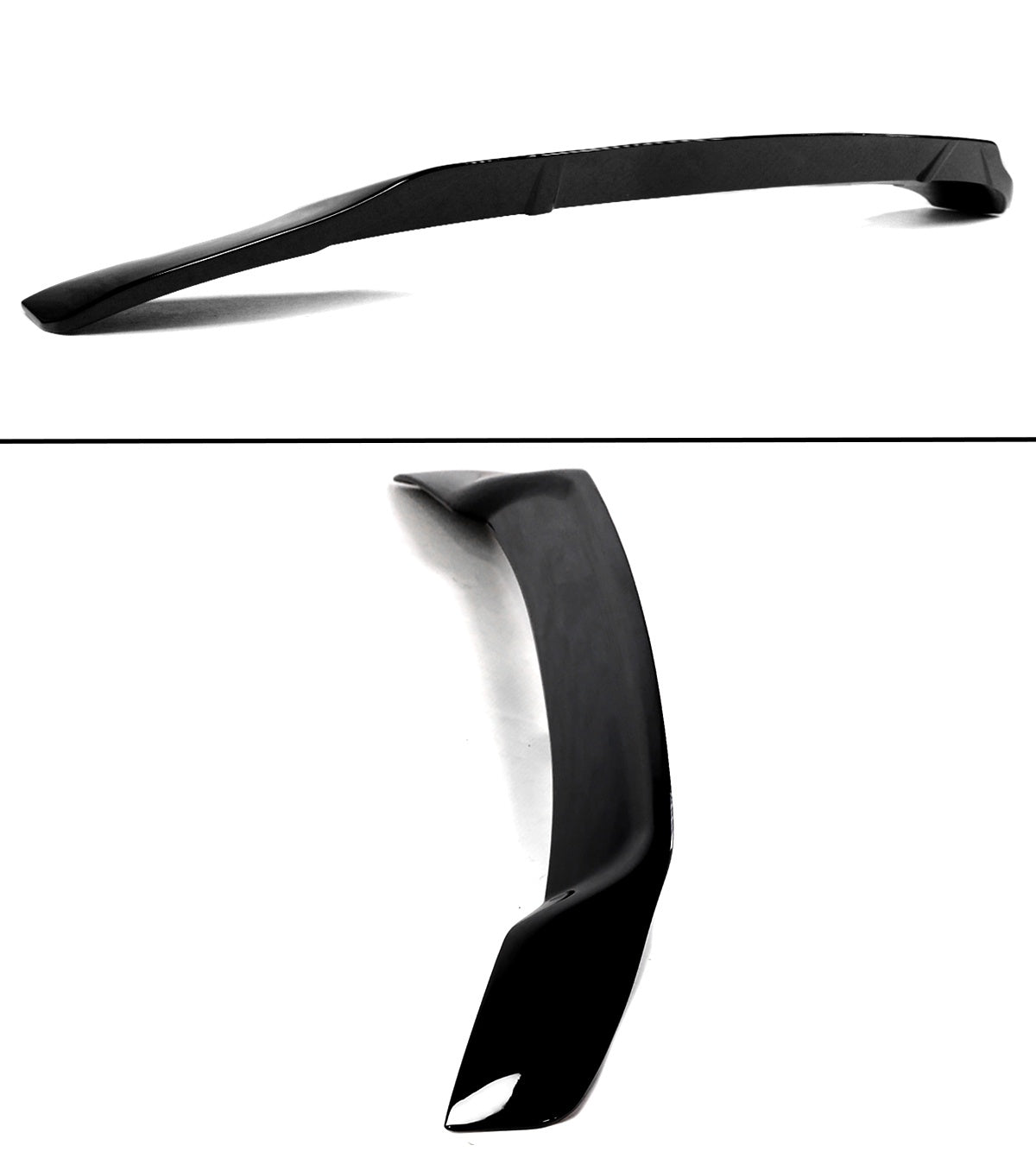 Gloss black duckbill spoiler with JDM-style design for Honda Accord (5)