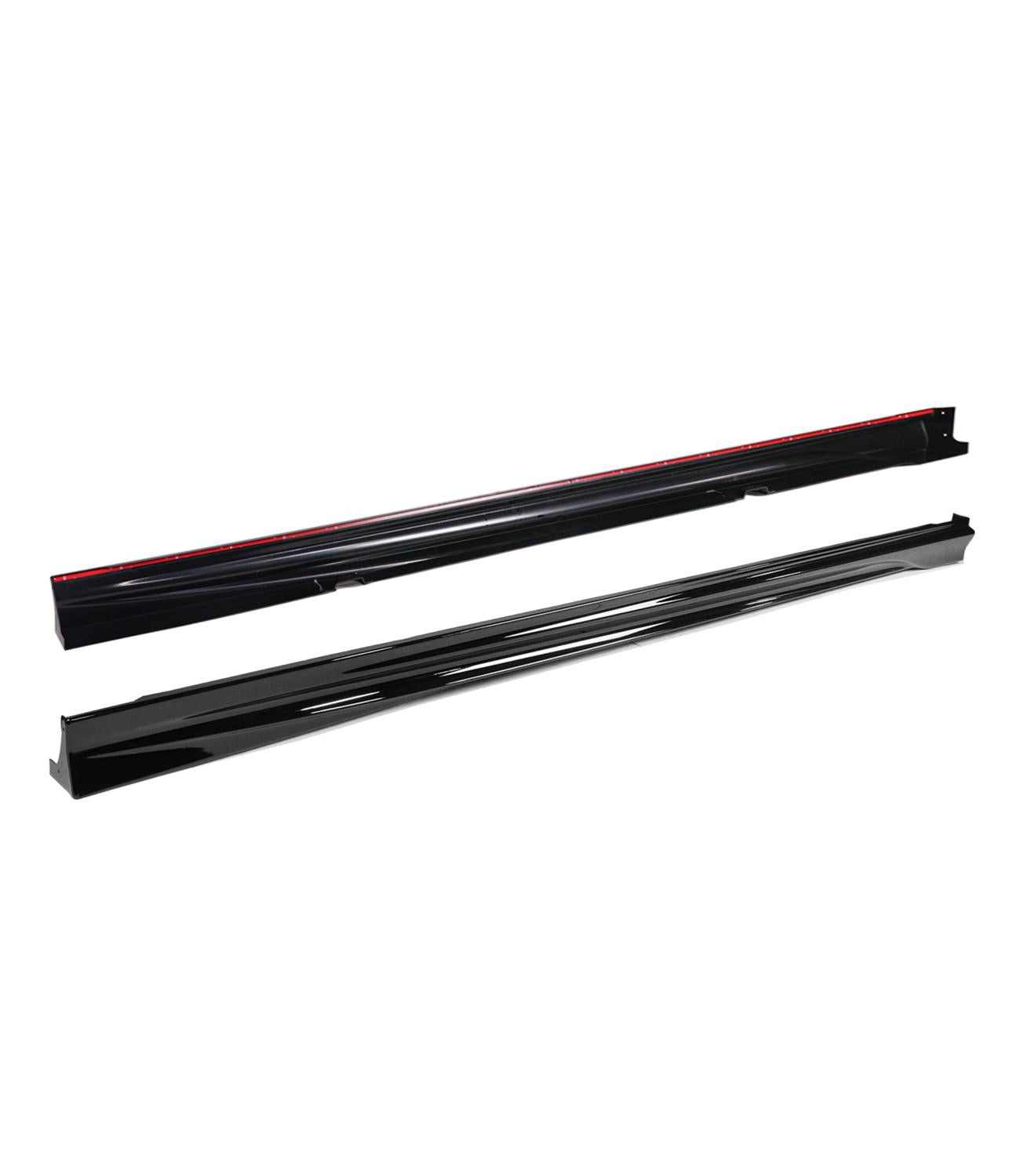 Black Akasaka side skirt extensions for 2023–2026 Honda Accord (6)