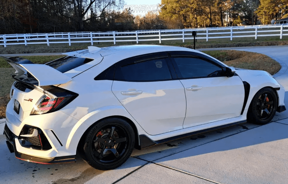 Advan GT Wheel Set of 4 For Civic Non Type-R | Accord 18x9.5 5x114.3 45mm Semi Gloss Black