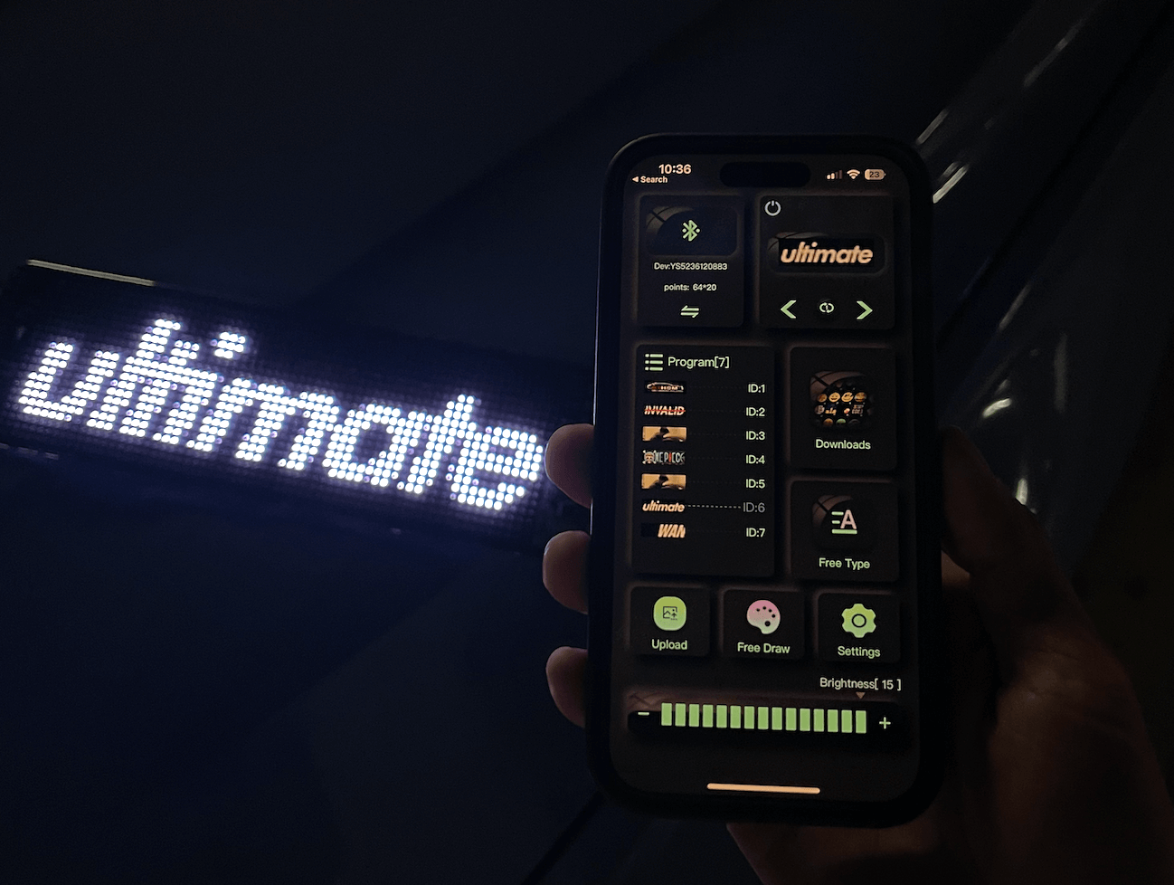 Customizable FLEXGlow LED Panel