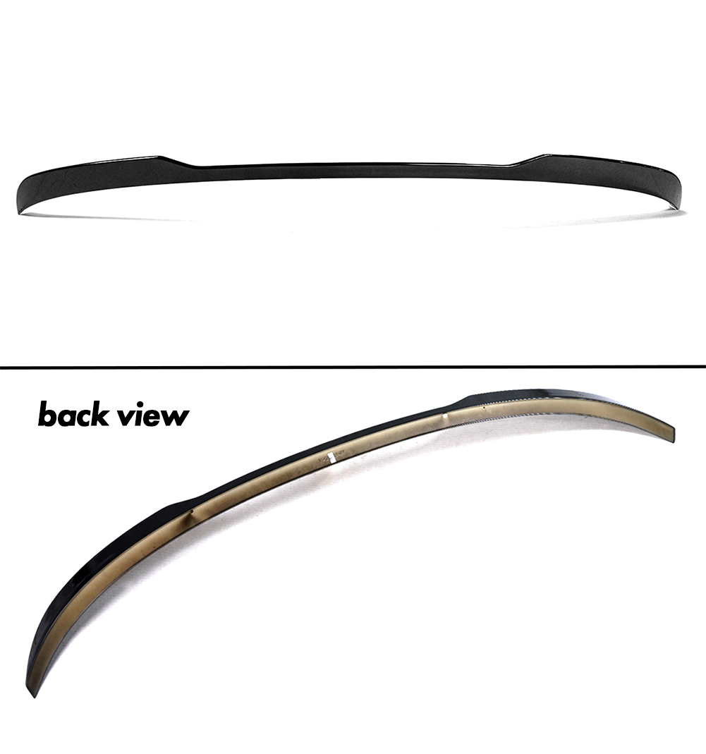 UMS V2 gloss black rear spoiler mounted on 2022-2026 Honda Civic hatchback. (6)