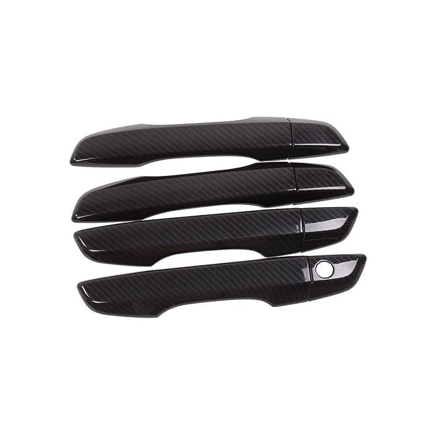 Carbon fiber door handle cover for Honda Civic (8)