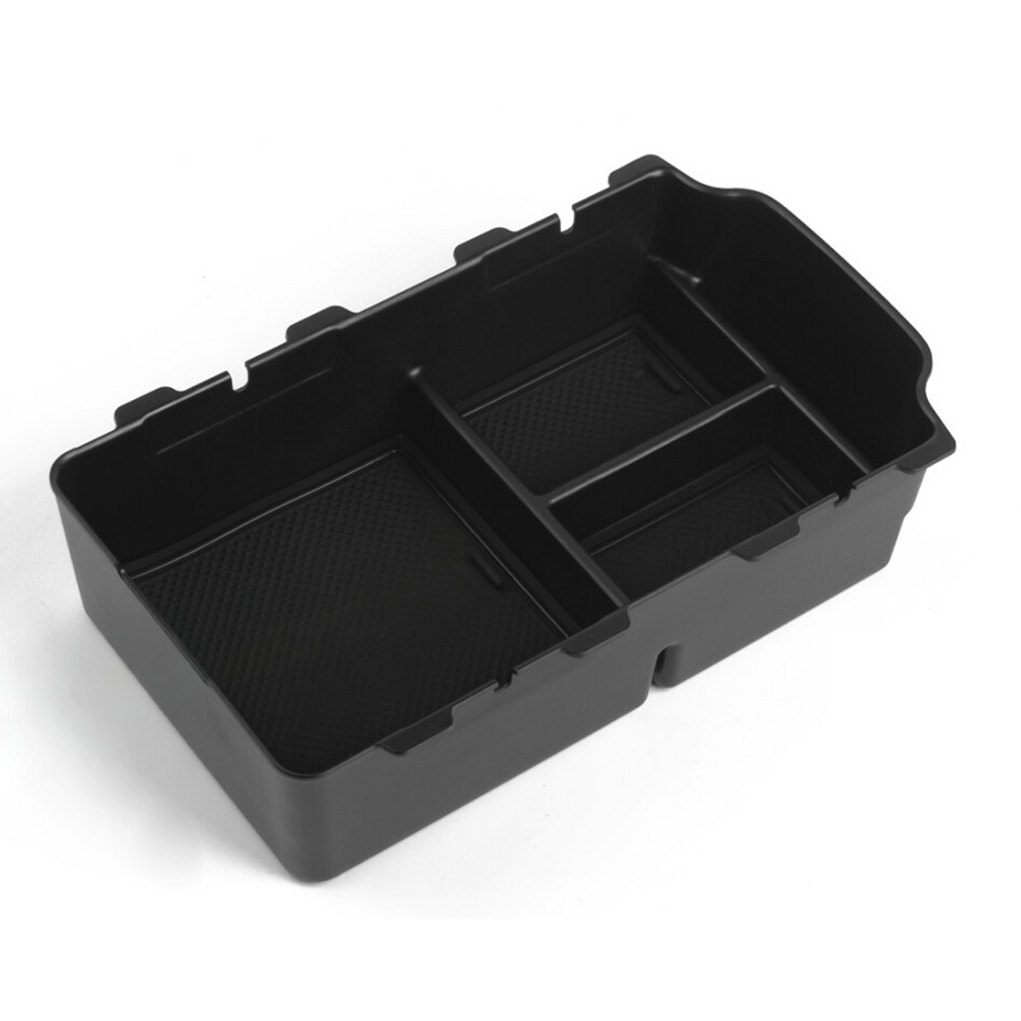 Armrest organizer tray with compartments for phones, keys, and sunglasses in Honda Civic console (3)