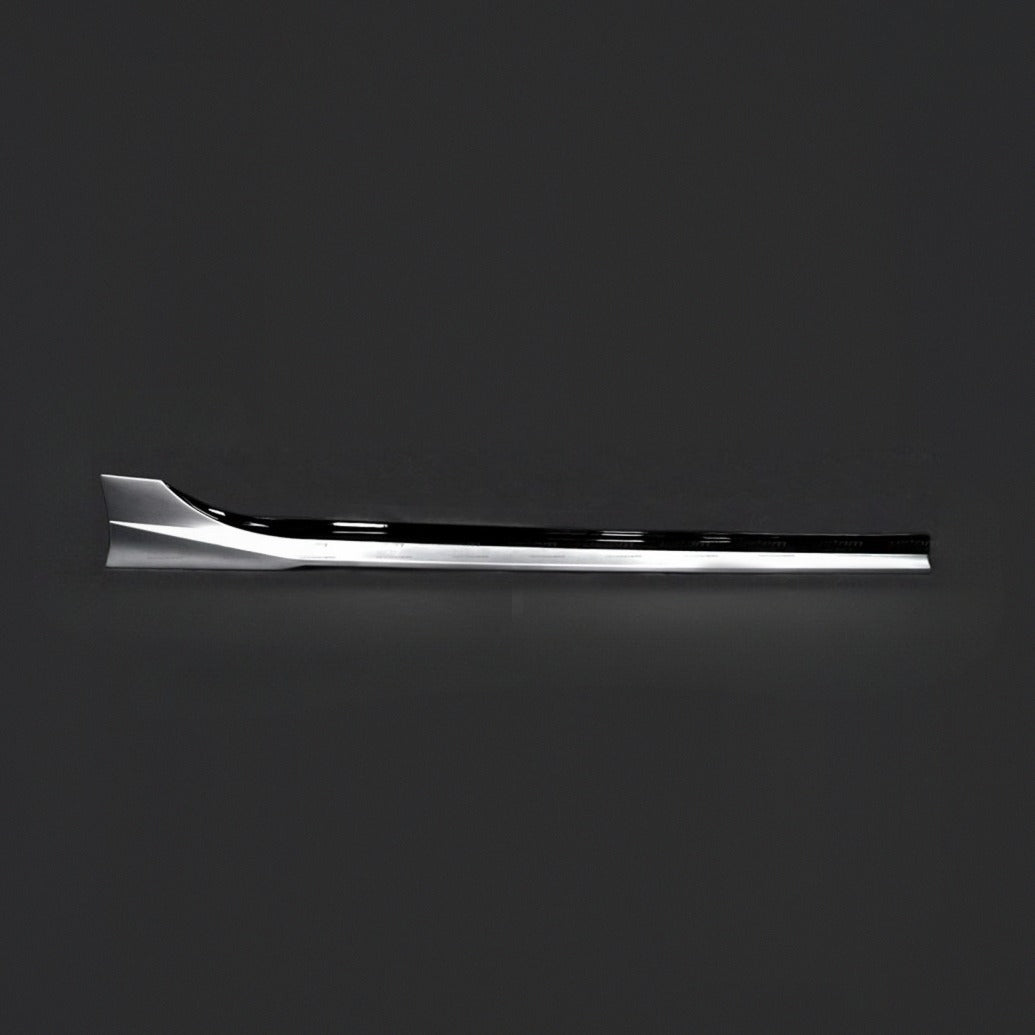 V2 Solar Silver side skirt extension with Gloss Black accents (4)
