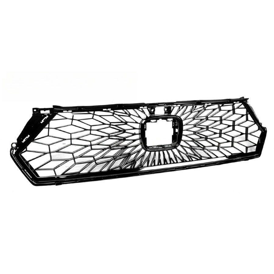 Gloss black matrix mesh front grill (2)