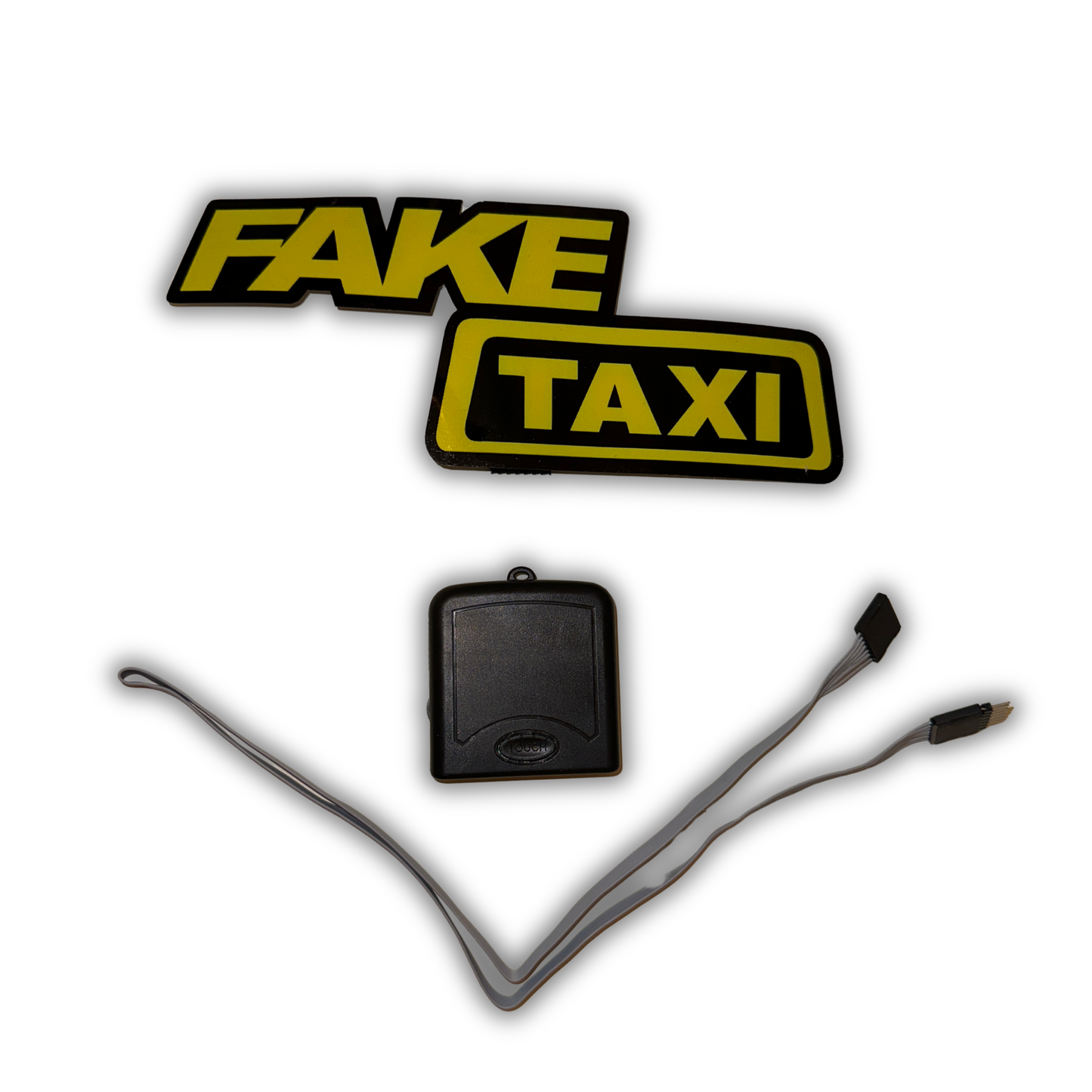 Fake Taxi LED Sticker