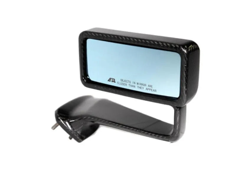 Carbon fiber aerodynamic mirror with airfoil stalk design for Honda Civic (14)