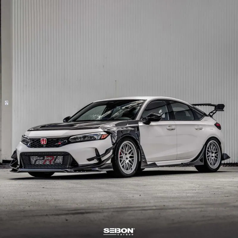 Carbon fiber fender with gloss finish for Honda Civic Type-R (12)