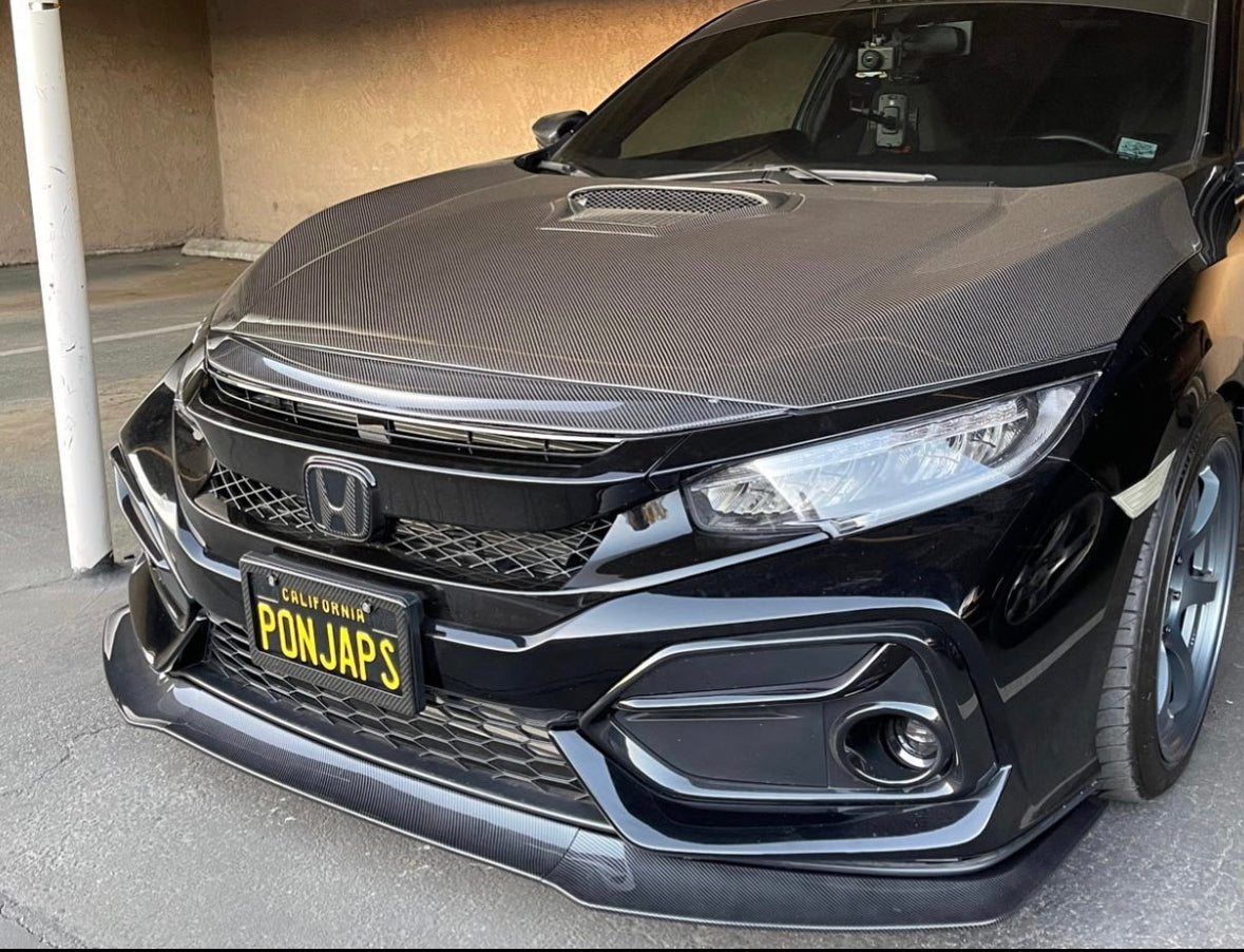Seibon TR-Style Carbon Fiber Hood Honda Civic 2Dr/4Dr 2016-2021