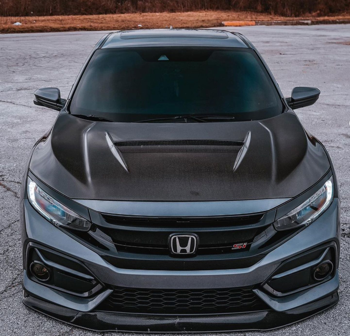 Seibon VS Style Carbon Fiber Hood Honda Civic Coupe | Sedan 2016-2021