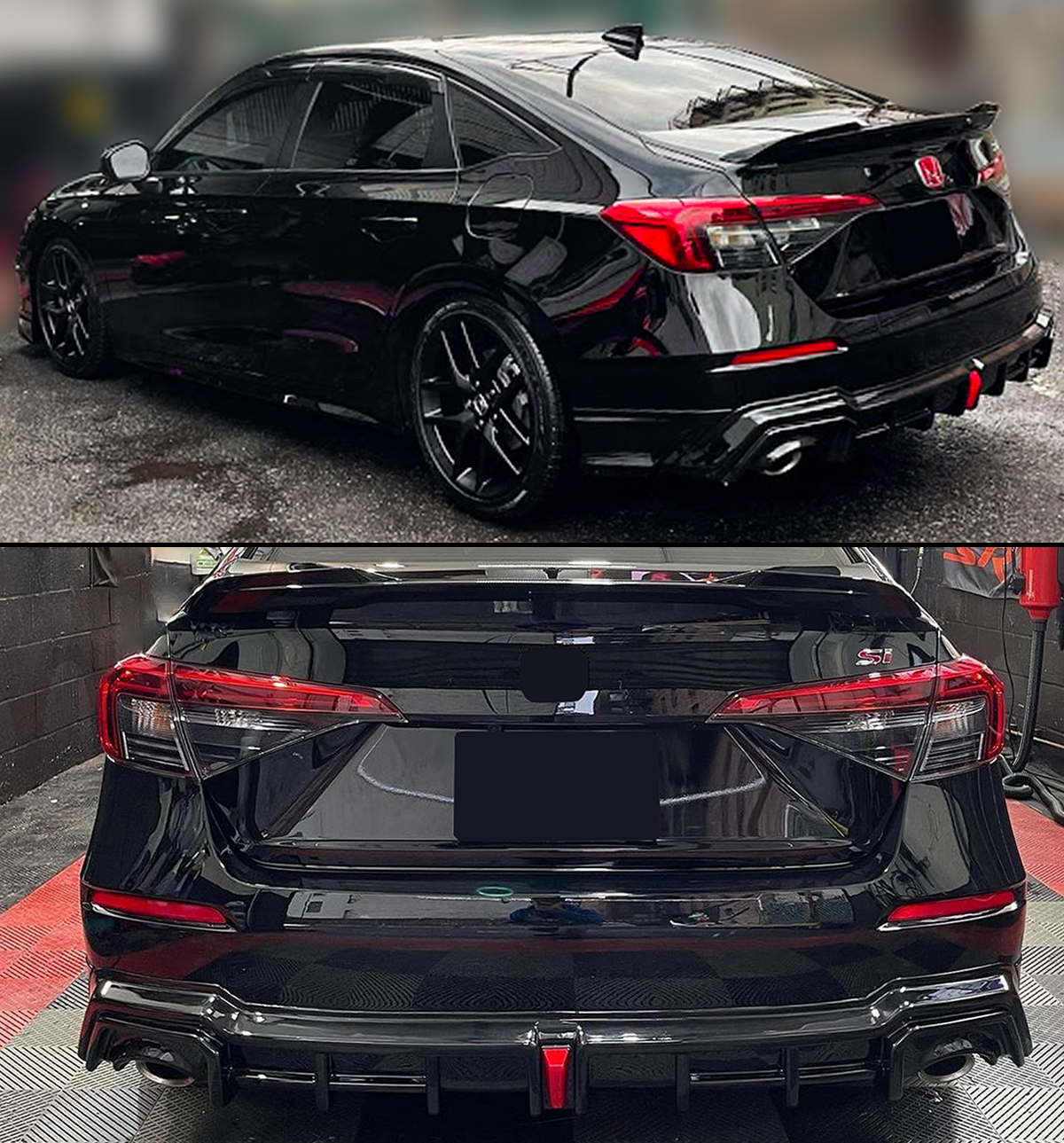 YOF v2 Diffuser for 2022-24 Honda Civic 11th Gen Sedan