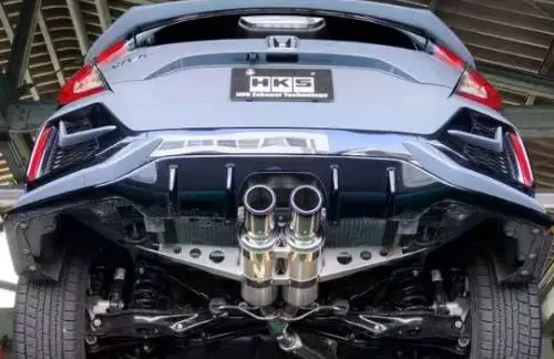 HKS Hi-Power Exhaust SPEC-L2 6BA-FK7 L15C Honda Civic 5D 2017-2021