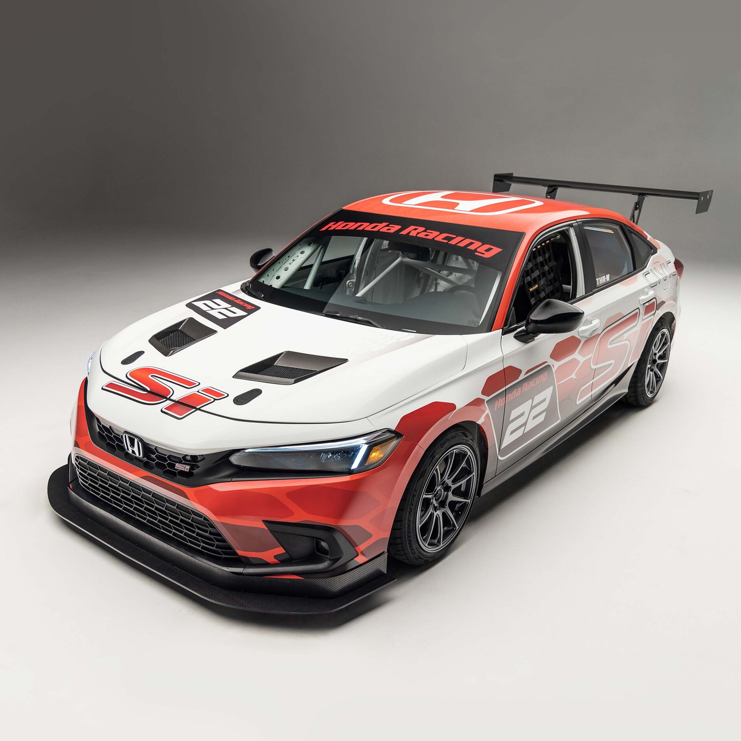 Seibon THRW-Style Carbon Fiber Hood Honda Civic Sedan 2022-2023