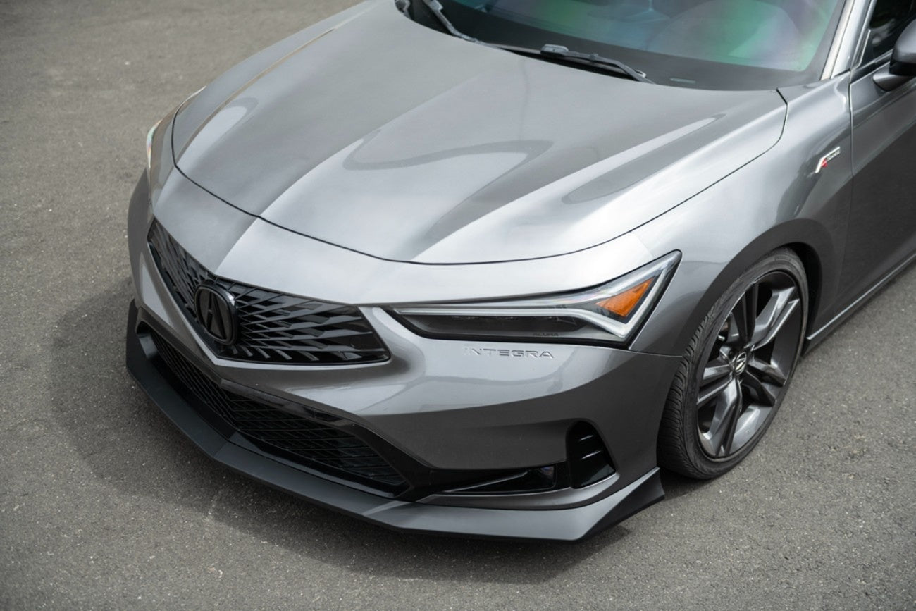 Gloss black front splitter lip for 2023-2025 Acura Integra (10)