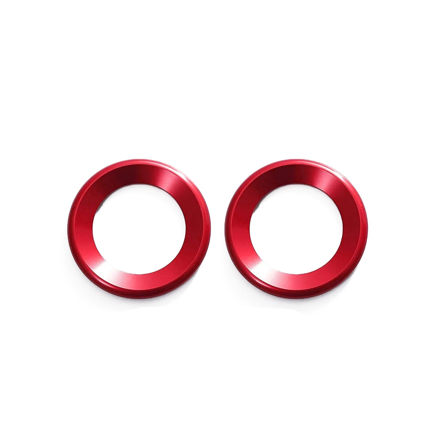 Red pillar door speaker trim piece with glossy epoxy coating (5)