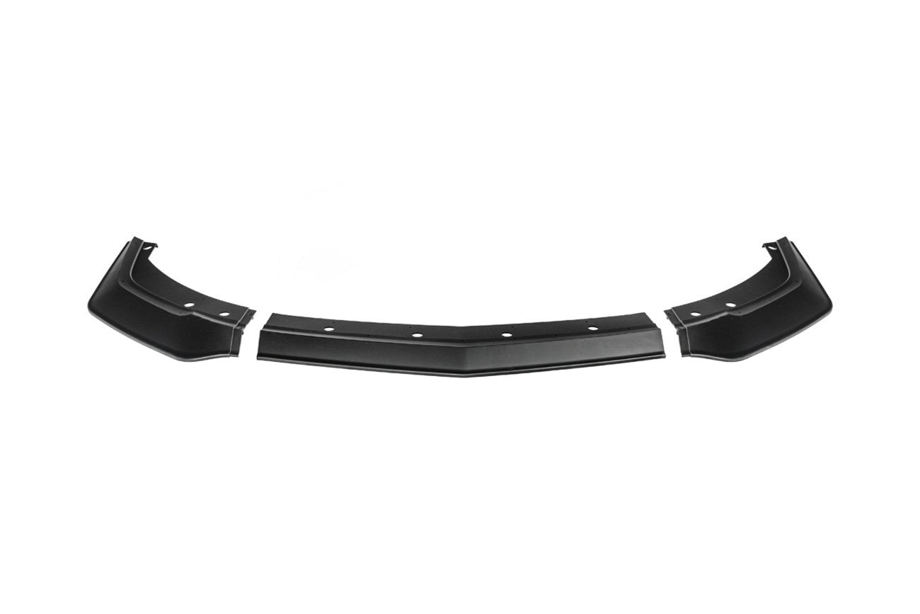 Matte black front bumper lip splitter for Acura Integra (12)