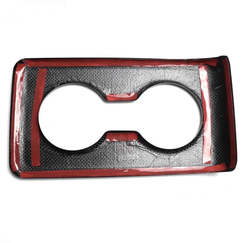 Carbon fiber rear cup holder cover trim for 2023-2025 Acura Integra (4)