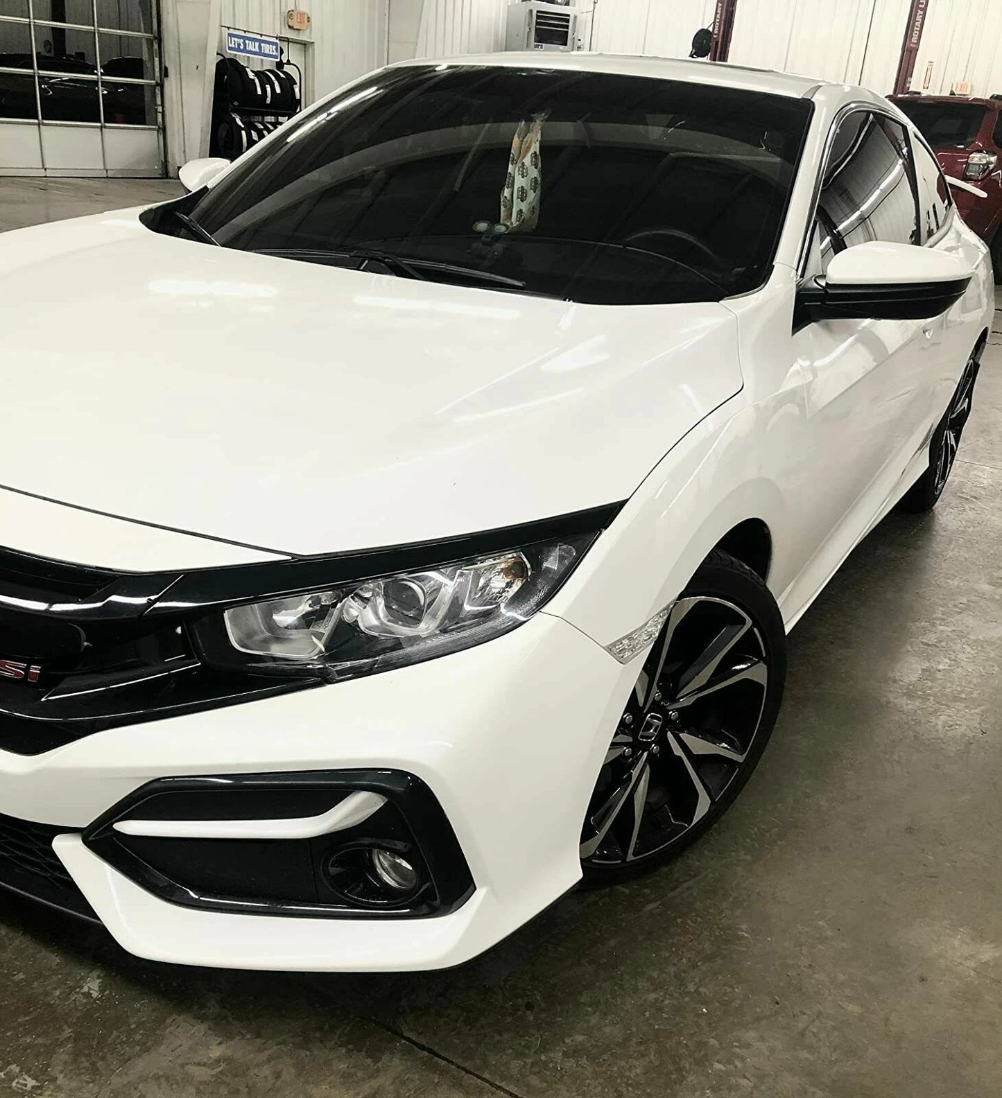 Clear LED side markers for Honda Civic 2016-2021 (3)