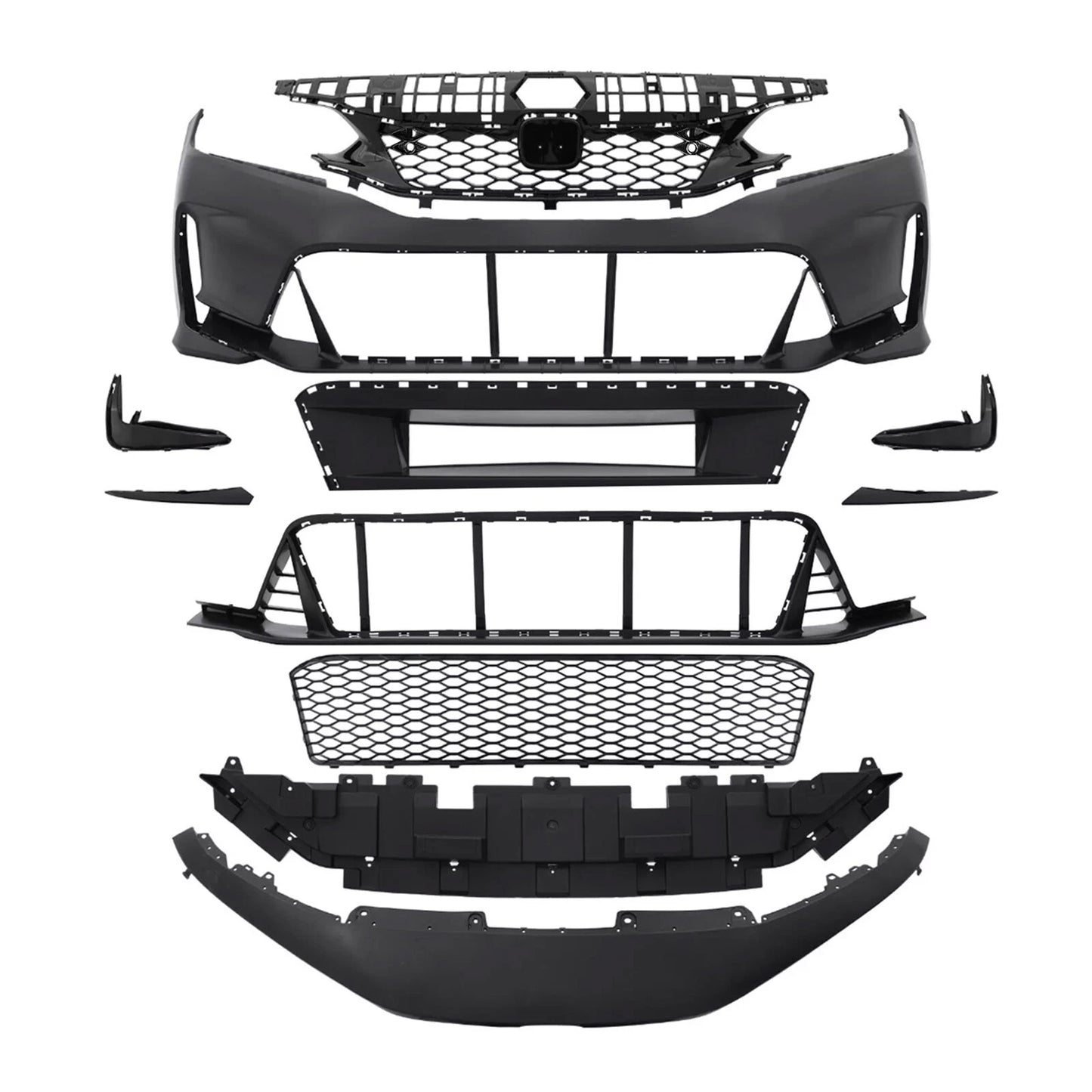 Type R Style Front Bumper for 2022-2025 Honda Civic