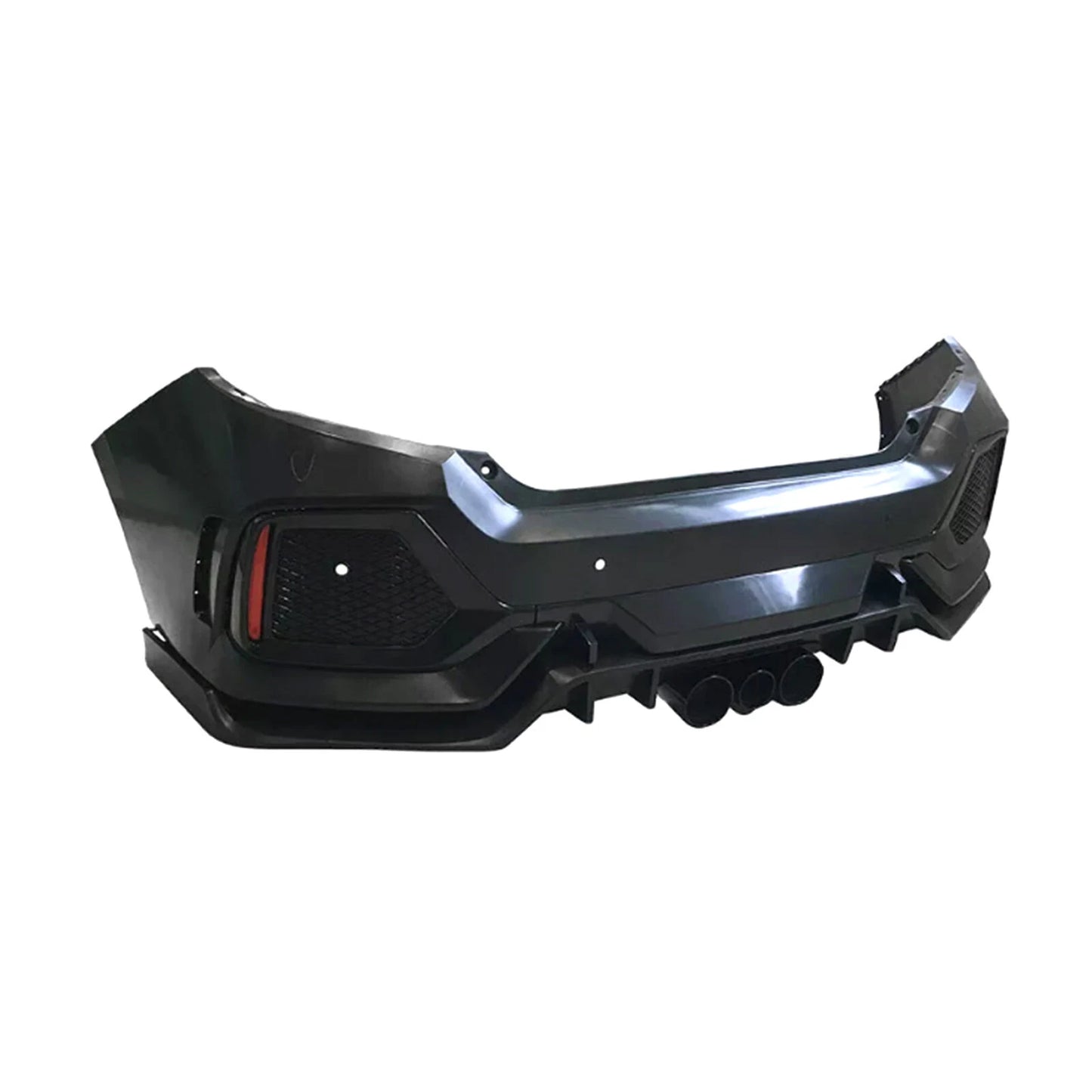 Type R Style Rear Bumper V1 for 2016-2021 Honda Civic Sedan