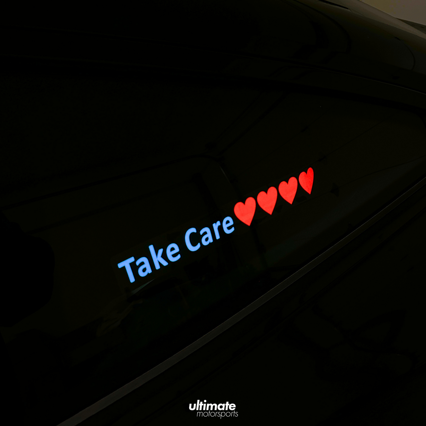 Takecare Heart LED Sticker