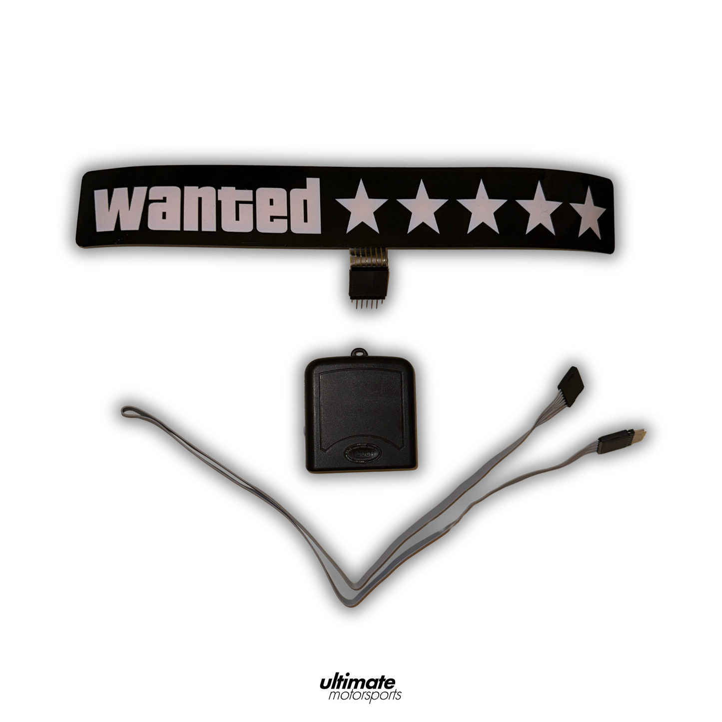 Wanted LED Sticker