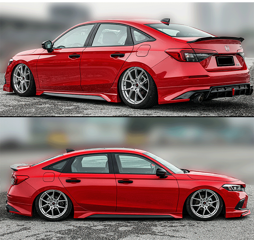 UMS v1 YOF Side skirts for 2022+ Honda Civic