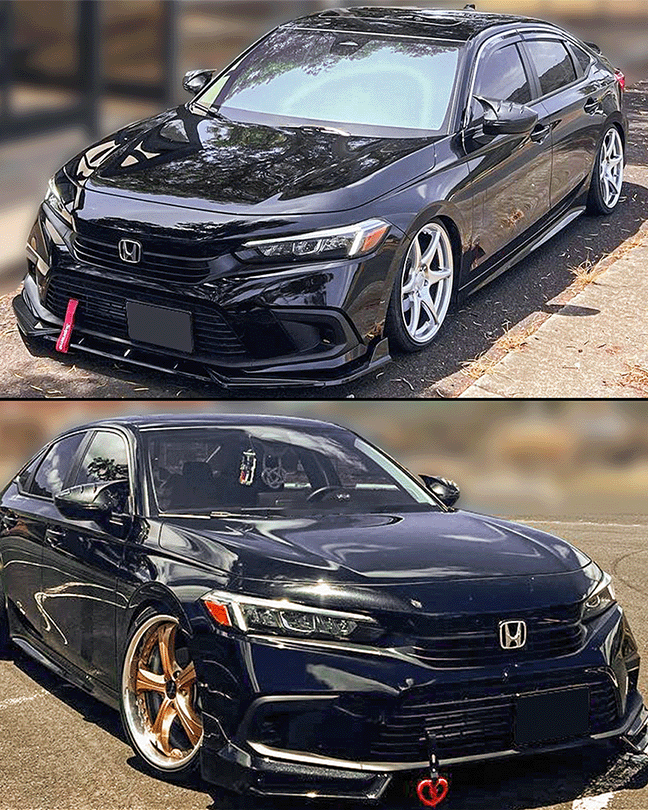 Spiked Mirror Caps for 2022+ Honda Civic