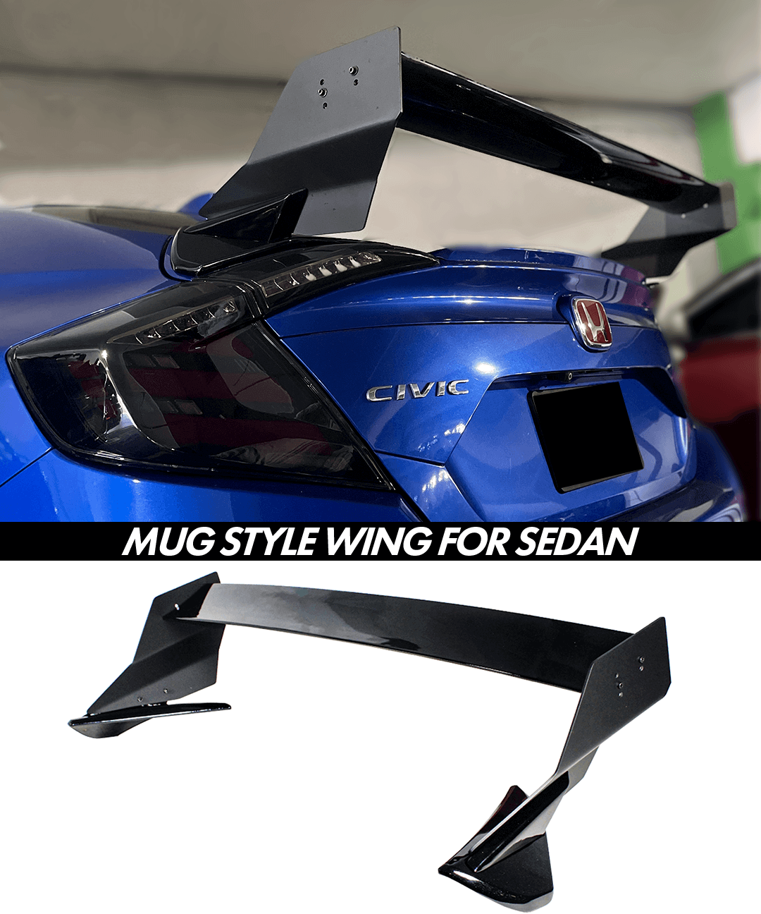 Mugen Style Sedan Wing
