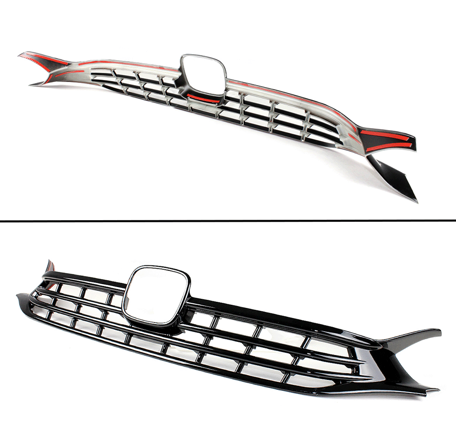 TS Style Front Grill Cover for 2022+ Civic