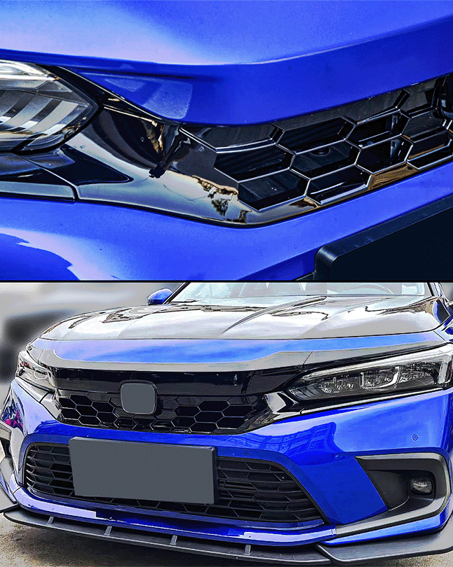 Honeycomb Front Grill for 2022+ Honda Civic Sedan