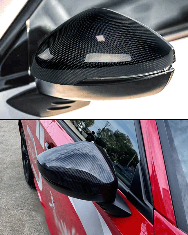 Carbon Fiber OEM+ Style Mirror Caps for 2022+ Honda Civic