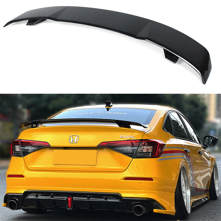 YOF v1 Wing Spoiler for 2022+ Honda Civic Sedan