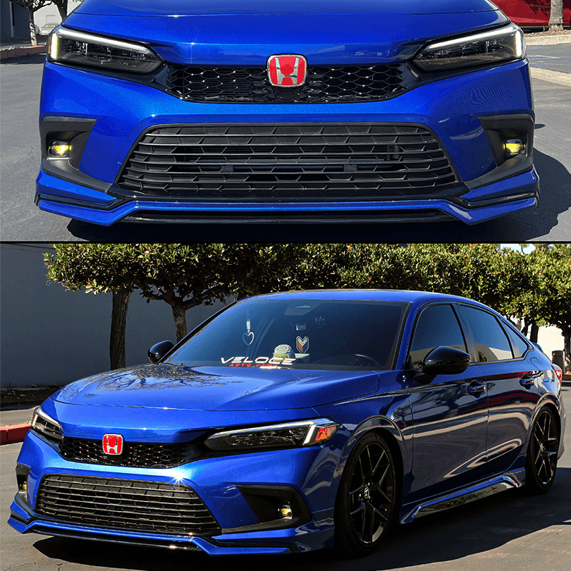 TR Style Front Grill for 2022+ Honda Civic Sedan