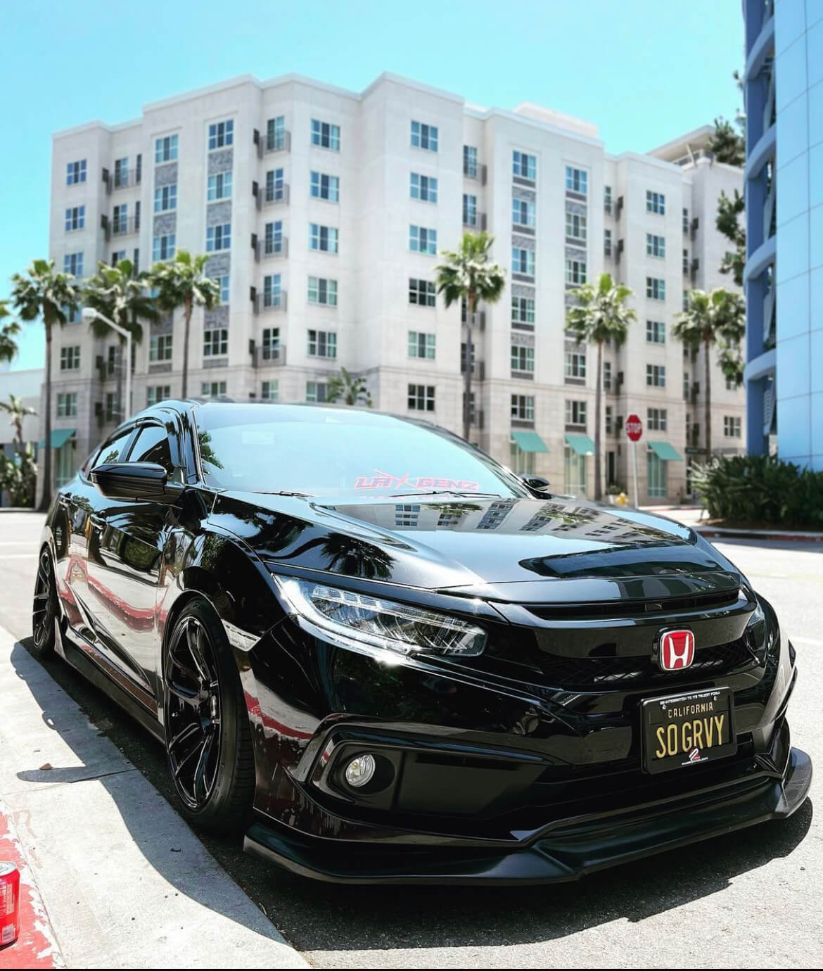 Type R Style Grill For 2016-2021 Honda Civic