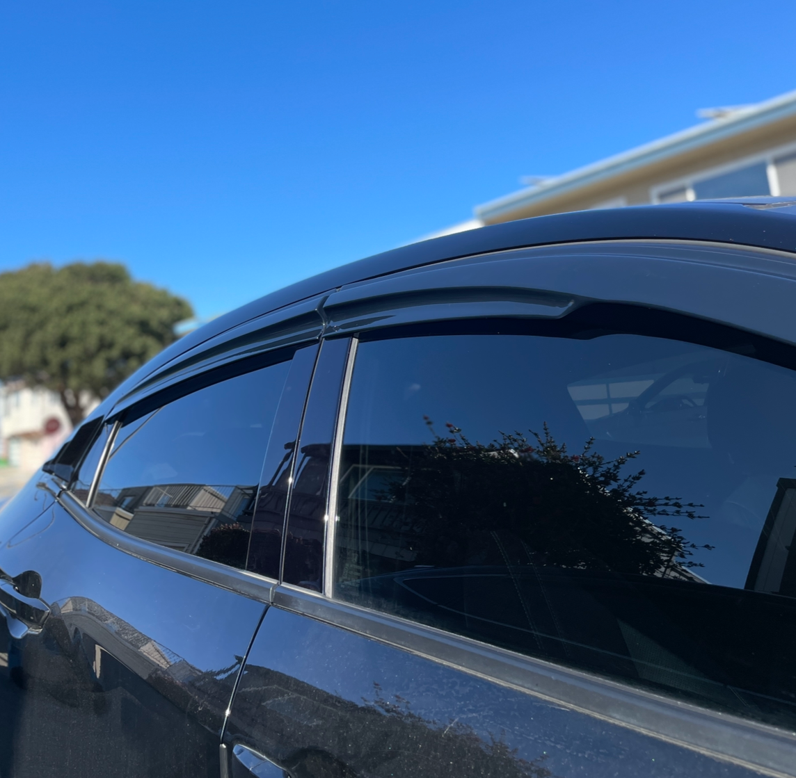 Smoked Window Visors 2016-2021 Honda Civic