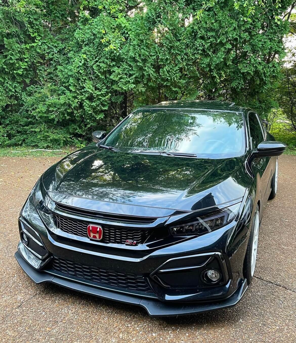 3Pc Type-R Style Lip for 2016-2021 Honda Civic